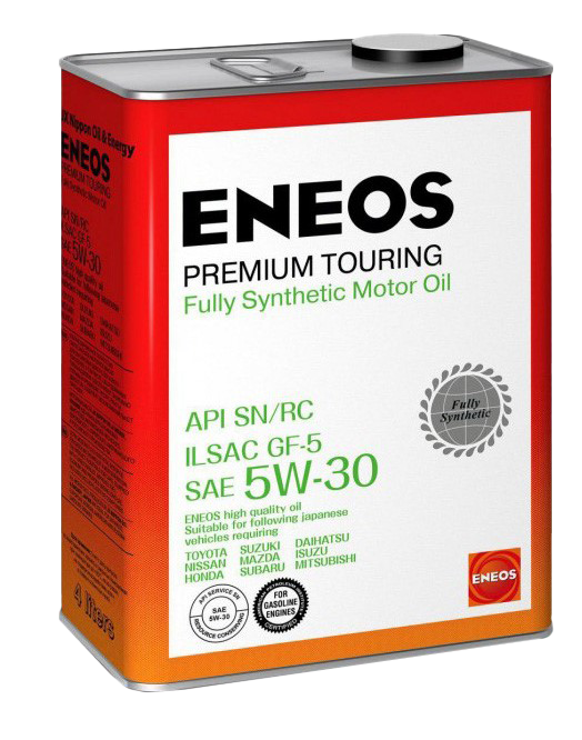 Моторное масло Eneos Premium Touring 5W30, 4л